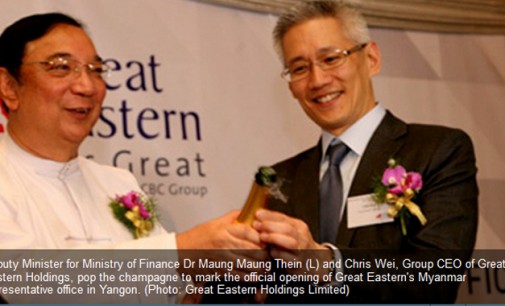 Great Eastern Life Assurance opens representative office in Yangon