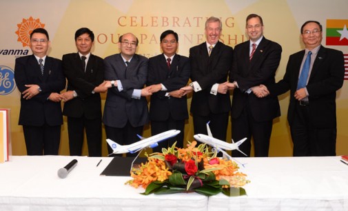 GE Capital Aviation Services (GECAS) to lease 10 New Boeing Aircraft to Myanma Airways