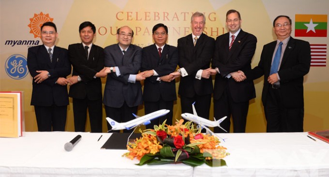 GE Capital Aviation Services (GECAS) to lease 10 New Boeing Aircraft to Myanma Airways