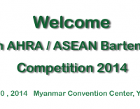 Welcome 11th AHRA / ASEAN Bartender Competition 2014 – Yangon , Myanmar