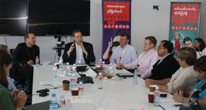 Ooredoo Myanmar Hosts Important U.S.Partnership Opportunity Delegation