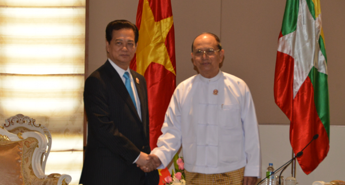 President U Thien Sein meets Prime Minister of Vietnam