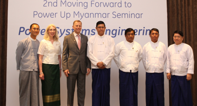 GE delivers electric power system roadmap for Myanmar based on key study findings at the “2nd Moving Forward to Power Up Myanmar” Seminars for MOEP and YESB Engineers