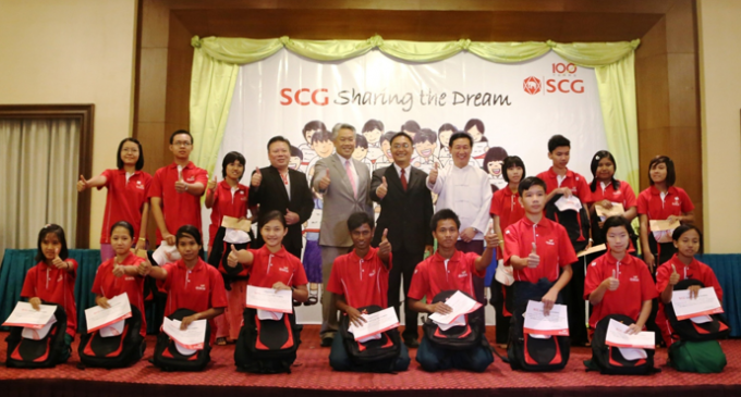 200 Myanmar High School Students to Pursue Their Dreams with the Support of the 3rd SCG Sharing the Dream Program