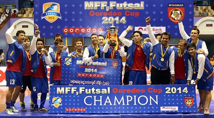 MIC FC Earn Victory In MFF Futsal Ooredoo Cup 2014 Final