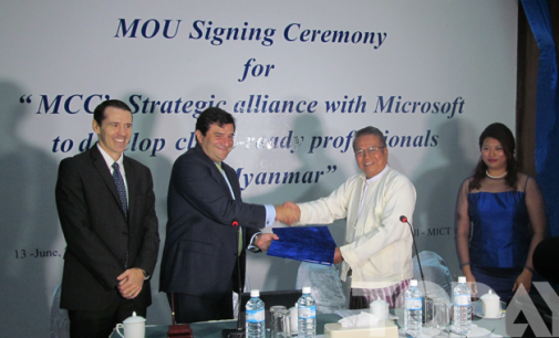 100,000 Myanmar citizens to be trained and equipped with workforceready technology skill