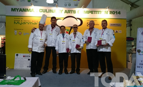 Verbal Reactions at Myanmar food & hotel 2014