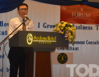 Myanmar Executive Forum  ”Should I grow my business through Franchising?” held at Sedona Hotel