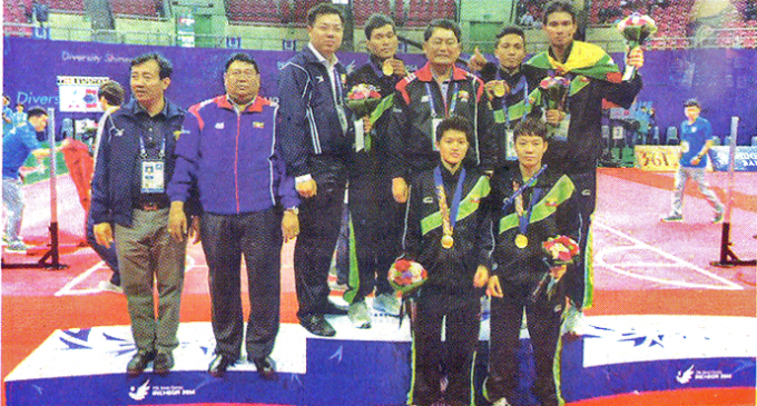 Myanmar wins first two gold medals in 17th Asian Games