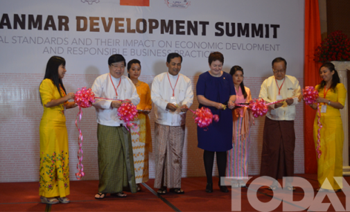 Myanmar Development  Summit is held