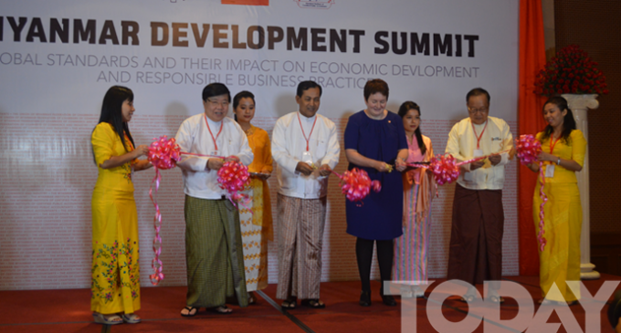 Myanmar Development  Summit is held