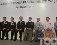 Opening Ceremony of IHI ASIA PACIFIC PTE.LTD. Yangon Branch