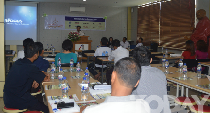 Gandhamadhana Co Ltd holds Remanufacturing Seminar