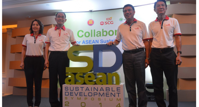 SCG host the ASEAN Sustainable Development Symposium 2014