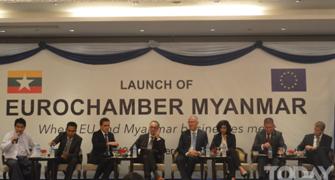 EU Launches the European Chamber of Commerce in Myanmar