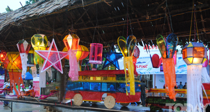 MITV holds paper Lantern Festival