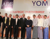 US$100 MILLION LOAN TO YOMA STRATEGIC HOLDINGS TO HELP MYANMAR GETCONNECTED