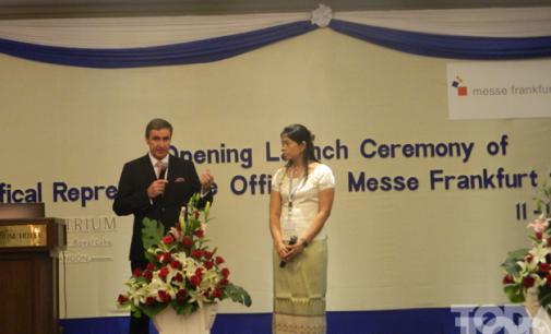 Messe Frankfurt Myanmar opens