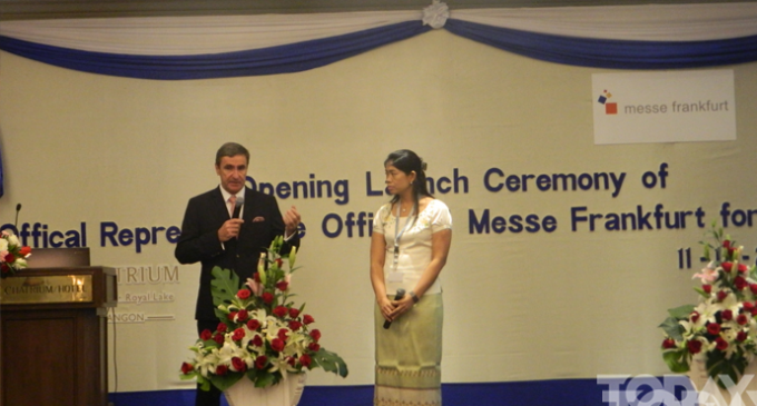 Messe Frankfurt Myanmar opens