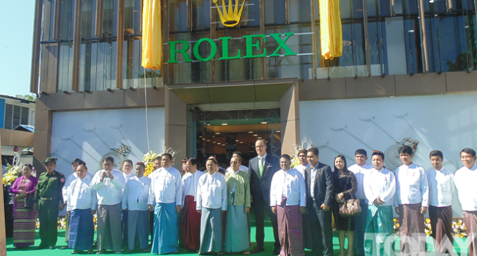 Rolex Sale Centre in Yangon