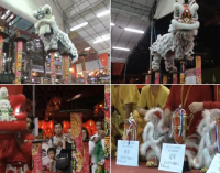 Myanmar Lion dance team wows crowd in Singapore