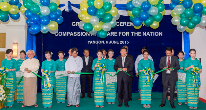 FMI LIPPO PARTNERSHIP IN US$420 MILLION NATIONAL MYANMAR HOSPITAL ROLL OUT In the Spirit of Indonesia-Myanmar ASEAN Brotherhood Cooperation