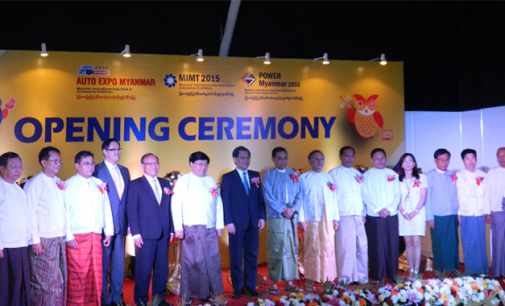 2015 Auto Expo Myanmar, MIMT & POWER Myanmar helds