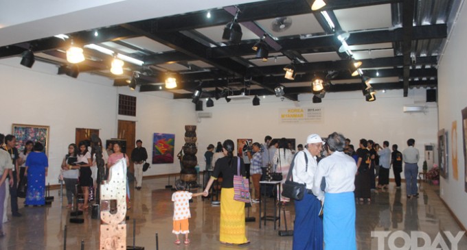 Art show to commemorate 40th Anniversary of  Korea-Myanmar Friendship