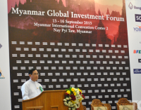 Myanmar Global Investment Forum and Myanmar Connect 2015 open