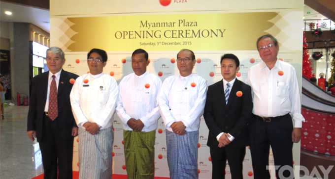 Grand Opening of Myanmar Plaza