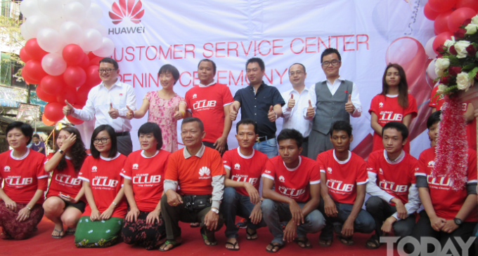 Huawai Customer Service Center opens