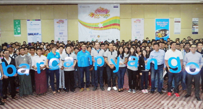 Colourful Barcamp Yangon 2016 opens