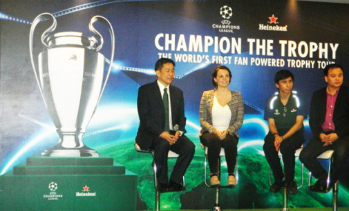 Heineken brought The Trophy to Myanmar