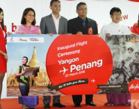 Air Asia’s new Yangon-Penang flight