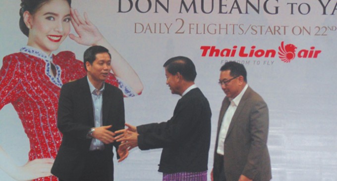 Thai Lion Air Myanmar introduced to the Press