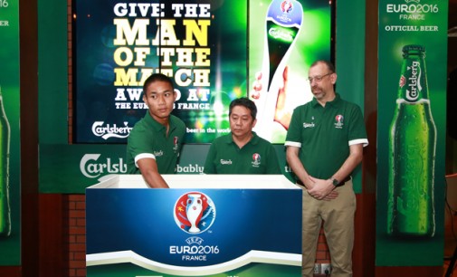 Carlsberg Myanmar holds a lucky draw to visit UEFA Euro