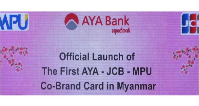 AYA Bank Launches the first Universal JCB-MPU co-brand cards