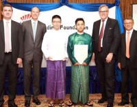 Jardine Foundation confers scholarships on Myanmar students