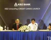 Press conference on KBZ’s UnionPay International Credit Cards