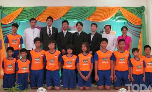 Agreement signed by Myanmar Brewery Ltd and Albirex Football organization