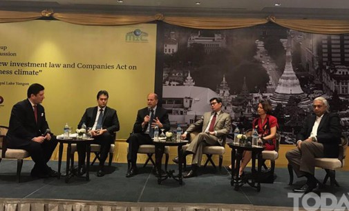 Oxford Business Group organized Myanmar Panel Discussion under the topic “Impact of the new investment law and Companies Act on Myanmar’s business climate”