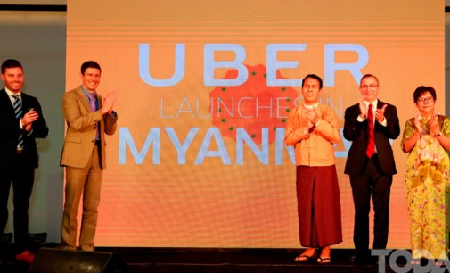 UBER coming to Yangon