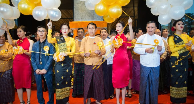 Kantharyar Centre And Wyndham Grand Yangon Hotel Grand Opening